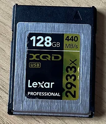 Lexar XQD Card 128GB 2933x • £30