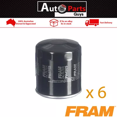 Fram Oil Filter Z418 X6 Bulk Lot Fits Ford Ranger PJ PK 2.5D 3.0D Toyota Hilux • $47.99