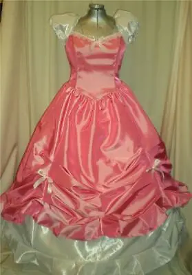 Southern Belle Pink Princess Civil War Nutcracker Ball Gown Dress - 34  Bust • $92