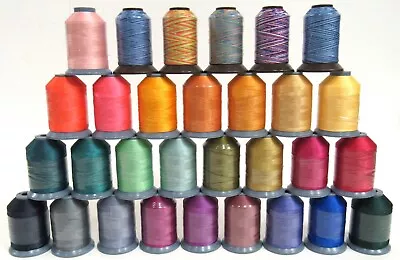 Pacesetter Thread Lot Of 30 Sealed Polyester Embroidery 1100 & 400 Yards & Case • $51.99