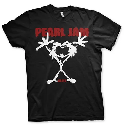 Pearl Jam Stickman (Black) T-Shirt NEW OFFICIAL • $43.44