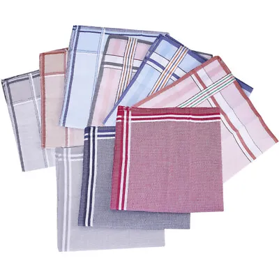  12 Pcs Miss Handkerchiefs For Women Sweat-absorbent Hankies • £16.55