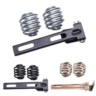 Motorcycle Solo Seat 2  Spring & Bracket Mounting Kit For Harley Chopper Bobber • $18.25