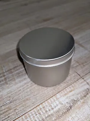 12 Empty Tins For Candle Making Or Storage In Silver • £4