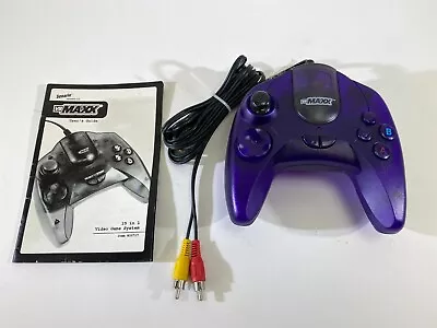 25 In 1 Games VS Maxx Plug & Play 2003 Purple Controller Arcade Tested CHAR • $9.99