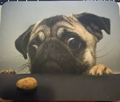  Lovely Pug Dog Gaming Mouse Pad Non-Slip Rectangle Mouse Mat • $8.88