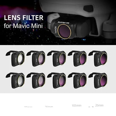 $31.83 • Buy Mavic Mini 2 Gimbal Camera MCUV CPL ND-PL Lens Filter For DJI Mavic Mini Dro!eo