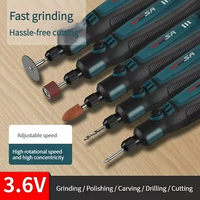 Engraver Pen Electric Grinder Set Engraving Machine Polisher Electric Drill Kit • $22.89