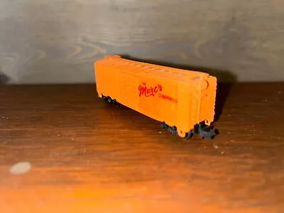 Atlas N Scale 40' Orange The Maro's Companies Box Car Free Shipping • $14.99