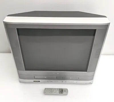 $288 • Buy Toshiba 24  Inch TV MW24FP1 DVD VCR W/Remote CRT VHS Recorder Combo Retro Gaming
