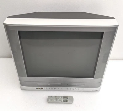 $288 • Buy Toshiba 24  Inch TV MW24FP1 DVD VCR W/Remote CRT VHS Recorder Combo Retro Gaming