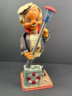 Vtg Tin Litho Japan Drunken Sailor Down The Hatch Toy PARTS Or Repair • $49.99