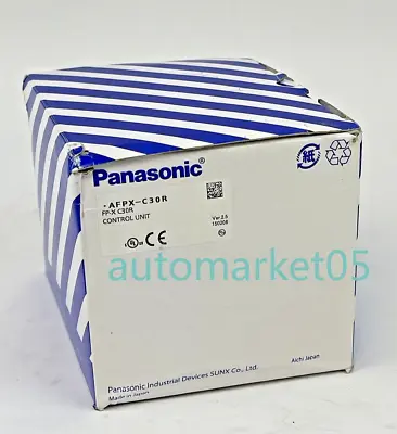 Panasonic- Afpx-c30r -control Unit Fp-x C30r / Afpx-com5 -communication Cassette • $168.80