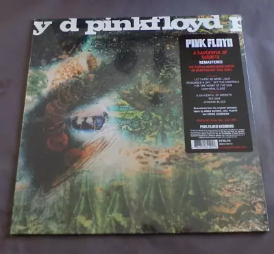 Pink Floyd A Saucerful Of Secrets Remastered 180 Gram 2016 Sealed LP • $29.99