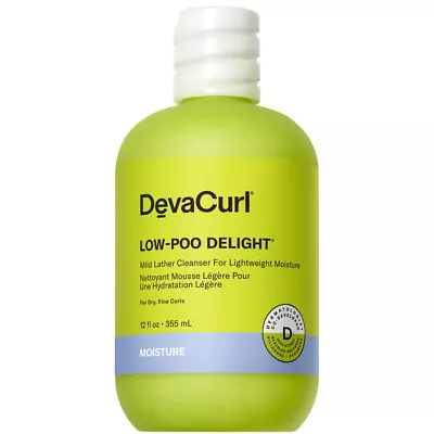 Devacurl Low-Poo Delight Mild Lather Cleanser For Lightweight Moisture 12 Oz • $49.96