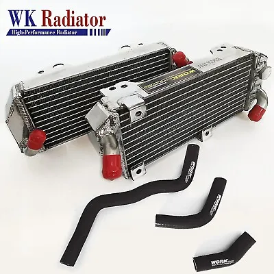 Radiator For 2000-2021 Suzuki DRZ400S/DRZ400SM &Black Silicone Hose DRZ400 01 02 • $85