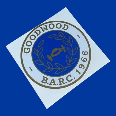 £3.99 • Buy BARC Goodwood 1966 Vinyl Period Vintage Sticker Classic Car Racing Sports Rally