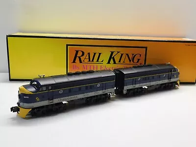 O Scale MTH 30-2185-1 Chesapeake & Ohio F-3 AA Diesel Locomotive Train Set W/ PS • $149.99