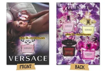 VERSACE Fragrance 2-Page Magazine PRINT AD 2013 CANDICE SWANEPOEL • $6