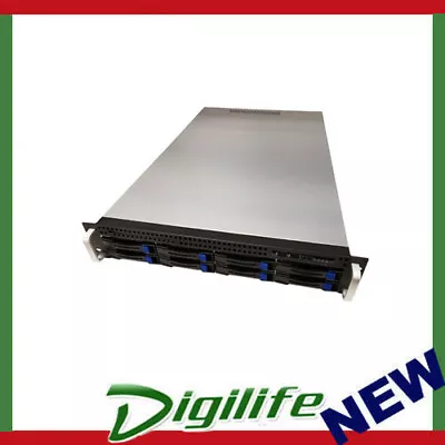 TGC Rack Mountable Server Chassis 2U 680mm Depth 8x Ext 3.5 /2.5  Bays 2x Intl • $200