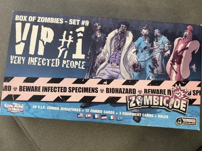 $120 • Buy Zombicide: Box Of Zombies Set 9 VIP #1 - Very Infected People CMON