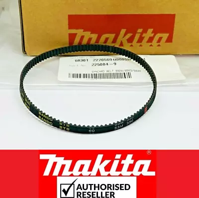 Genuine New Makita Synchro Belt 225084-9 Fit Belt Sander 9404 9920  • £5.86