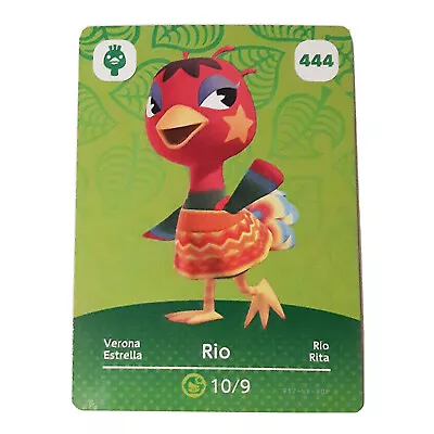 $6.95 • Buy Animal Crossing Series 5 Amiibo Cards New Horizons - Rio 444