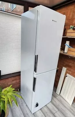 £104 • Buy Hotpoint 50/50 Freestanding Total No Frost Fridge Freezer 60cm 200cm Tall.