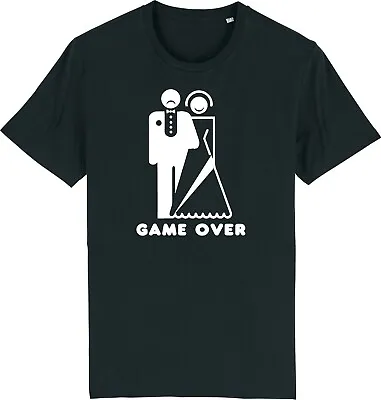 Game Over Funny Wedding/Stag Do Marriage Mens T-Shirt • £9.95