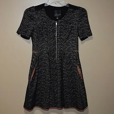 $278 MCGINN Women's Sz 2 Gorgeous Zip-Front Pocketed DRESS  EUC • $24.44