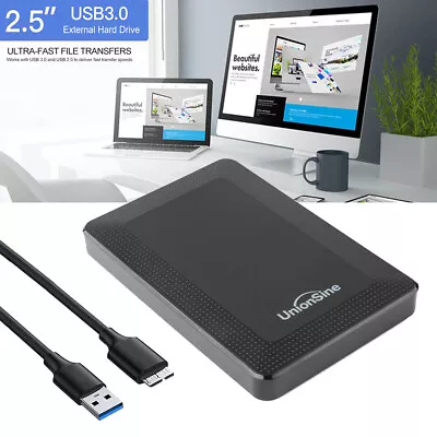 320GB Mobile HDD External Hard Drive Extended Storage For PC Laptop -2.5 Inch • £14.99