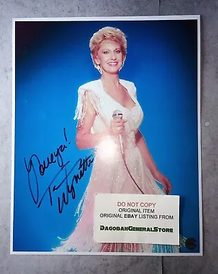 Tammy Wynette Hand Signed Autograph 8x10 Photo COA • £114.60