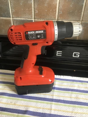£10 • Buy Black And Decker, EPC18,Cordless Drill  Battery No Charger