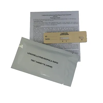 £17.89 • Buy Legionnaires Disease Testing Kits Legionella Urine Tests GP Professional Pack