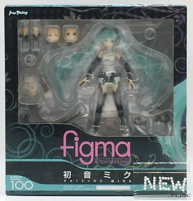 Miku Hatsune Append Figma 100 Vocaloid Action Figure Max Factory 2011 From Japan • $89