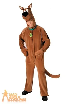 £42.99 • Buy Adult Scooby Doo Costume Fancy Dress Deluxe Book Day Week Halloween Mens Outfit