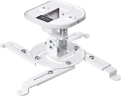 $47.05 • Buy Tilting Projector Bracket Mount For Ceiling And Wall, 15 Kg / 33lbs White