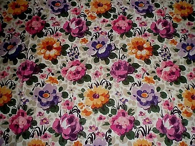 Liberty Tana Lawn Fabric  Florenze  50 X 138 Cm Mauve Colourway • £9.95