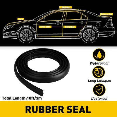 For Honda Models Car Windshield Weather Seal Rubber Trim Molding Cover 10 Feet V • $12.99