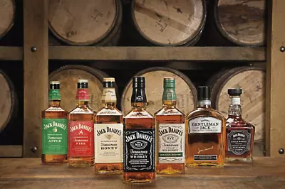 JACK DANIELS Various Varieties & Sizes (image For Guidance Purposes) • £60.89