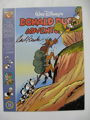 Carl Barks Library Of Donald Duck Adventures In Color V.13 SIGNED By CARL BARKS • $295