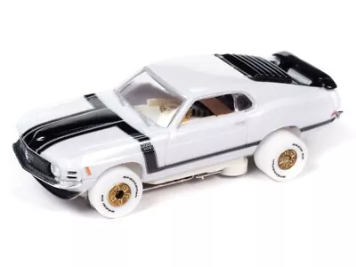 Auto World IWHEELS 1970 Ford Mustang Boss 302 Thunderjet HO Slot Car • $40.99