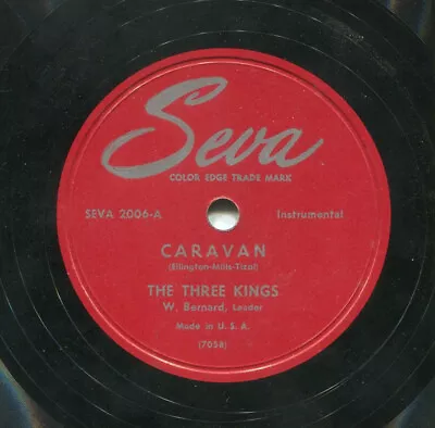 THREE KINGS (Caravan / Lonesome Without You Dear) POP  78 RPM  RECORD • $14