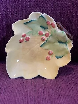 Vintage Carlton Ware Cherry Blossom Butter Dish - Sweet Delight For Your Table! • $25