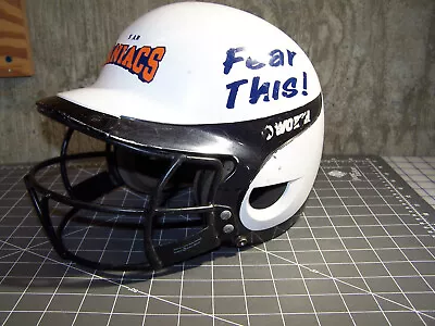 Worth Youth Softball Helmet With Mask Size 6 3/4-7 7/8 • $8