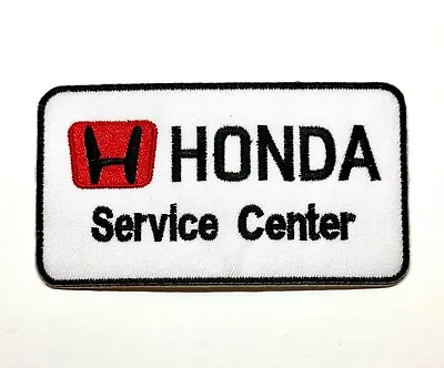 Embroidered Patch - Honda Service Center - NEW - Iron-on/Sew-on  • $6