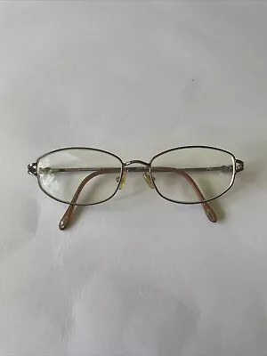 Vintage Safilo Italy Eyeglass Frames Glasses Metal 130 4031 068b Full Rim • $25