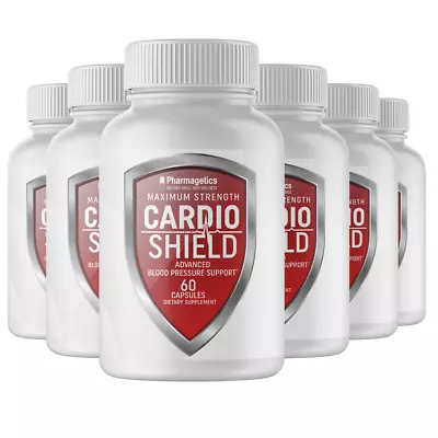Cardio Shield Advanced Blood Pressure Support - 6 Bottles 360 Capsules • $150