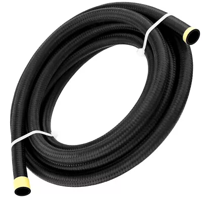 6AN CPE Fuel Oil Hose Line Nylon Stainless Steel Rubber Braided 20FT CA D30 • $27.87