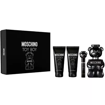 Toy Boy By Moschino EDP Set For Men 3.4oz 4pc New Gift Box • $83.57